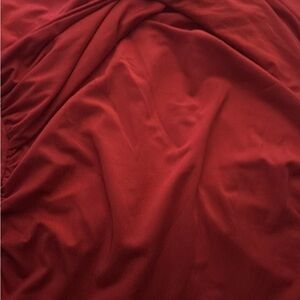 Women’s red tank top